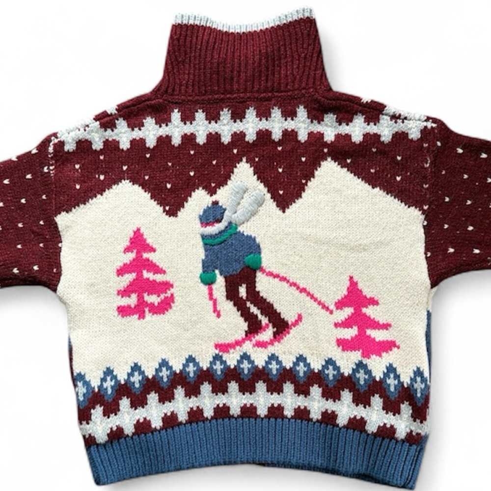SUNDANCE Starlit Slopes Knit Cardigan Size SP - Picture 2 of 12